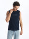 Crew Neck Printed Men's Sleeveless T-Shirt